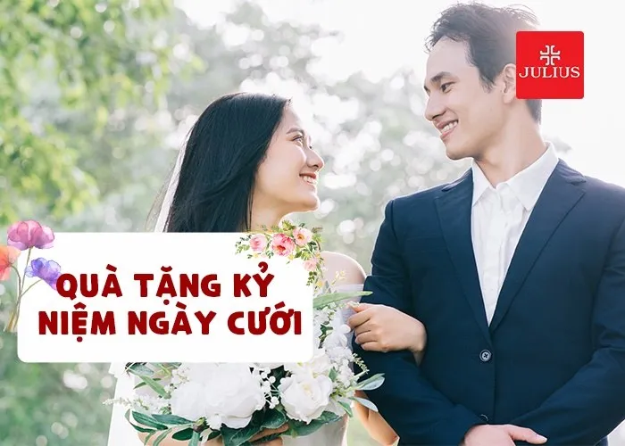 món quà kỉ niệm ngày cưới độc đáo