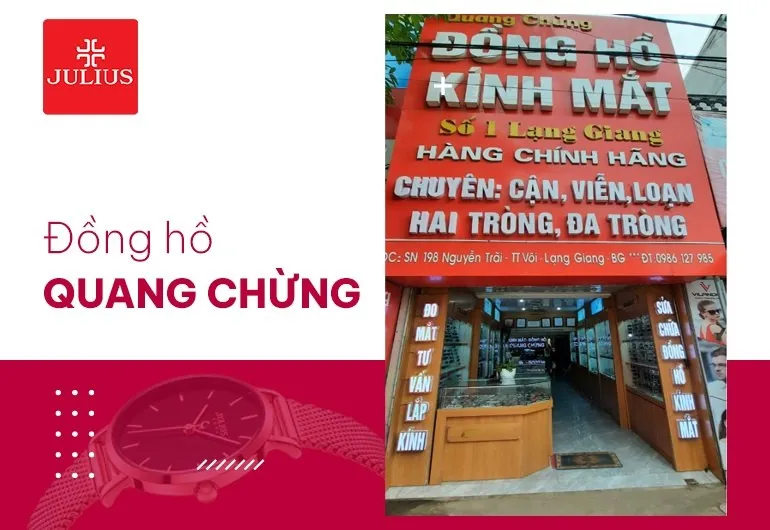 Top 3 cửa hàng Đồng hồ Bắc Giang tốt nhất