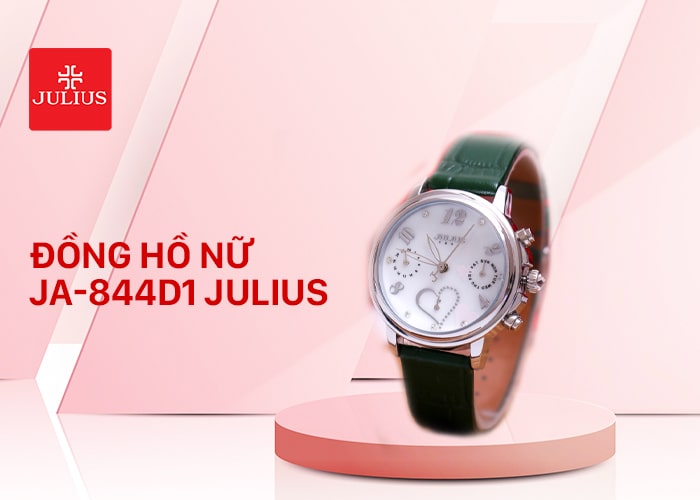 Đồng hồ Nữ JULIUS JA-844D1 (Xanh Lá)
