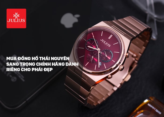 Mua đồng hồ Thái Nguyên sang trọng chính hãng dành riêng cho phái đẹp