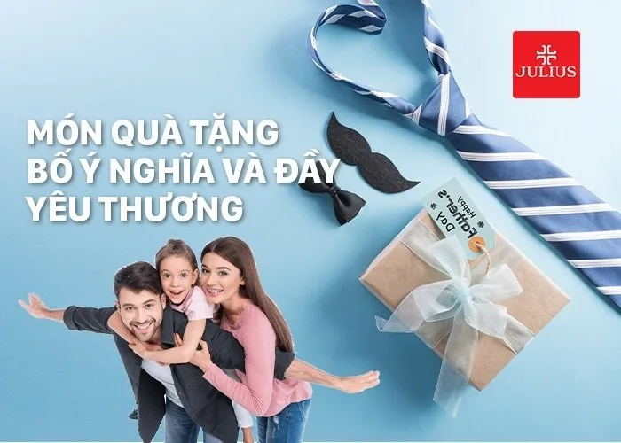 quà sinh nhật tặng bố ý