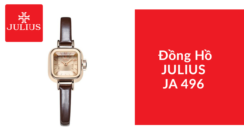 Đồng hồ nữ mặt siêu nhỏ JULIUS JA 496