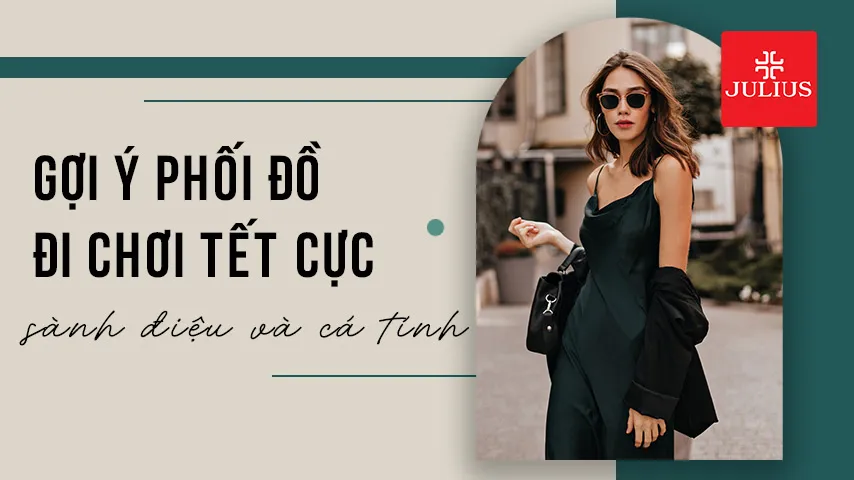 phối đồ đi chơi tết