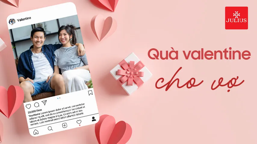 Quà valentine cho vợ