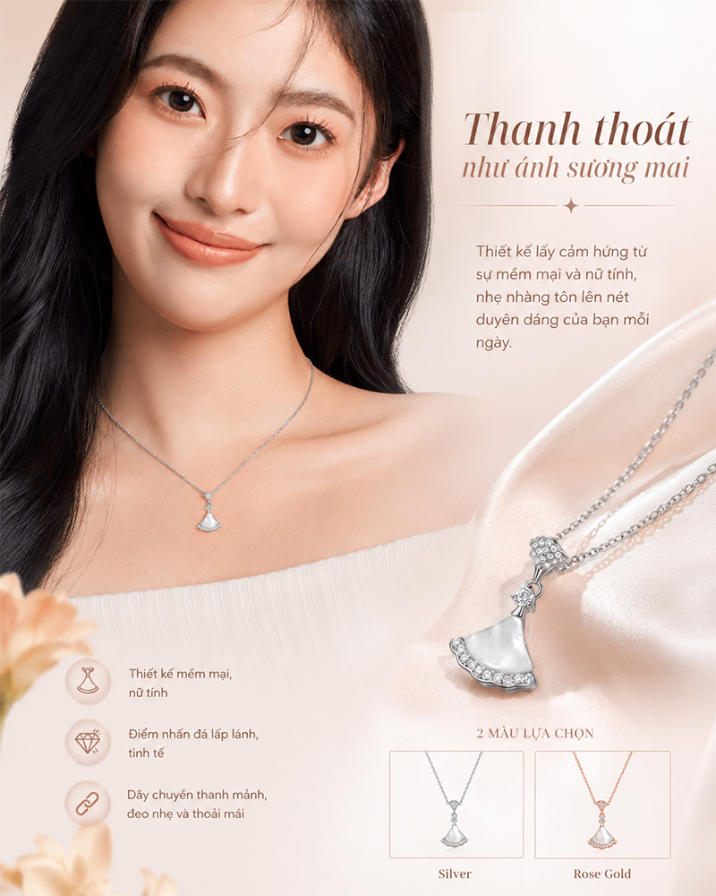 Dây chuyền JULIUS JSP-0008 (Vàng Đồng) - Ảnh 7