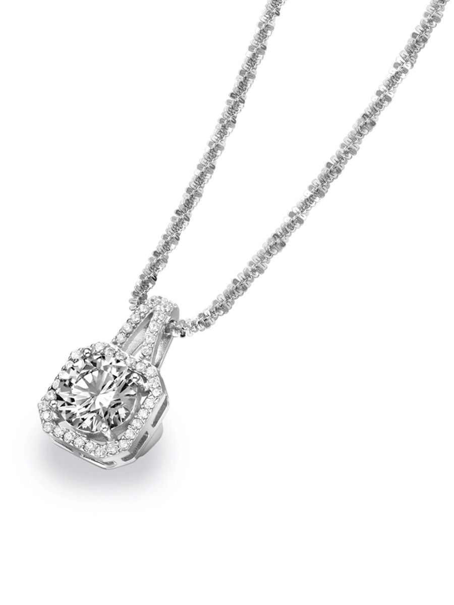 Dây chuyền Moissanite Bạc JULIUS JSP-0020A - Ảnh 3