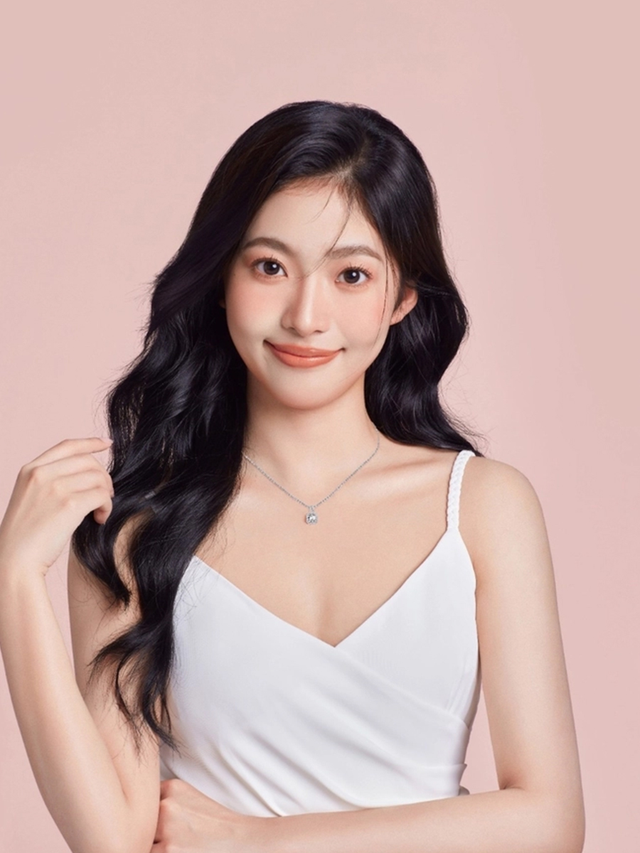 Dây chuyền Moissanite Bạc JULIUS JSP-0020A - Ảnh 6